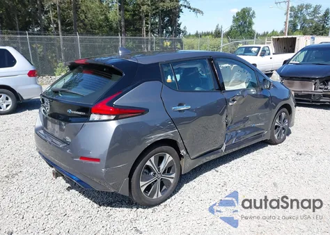 2019 Nissan Leaf Sl Plus из США, поврежденный, VIN 1N4BZ1CP5KC320287